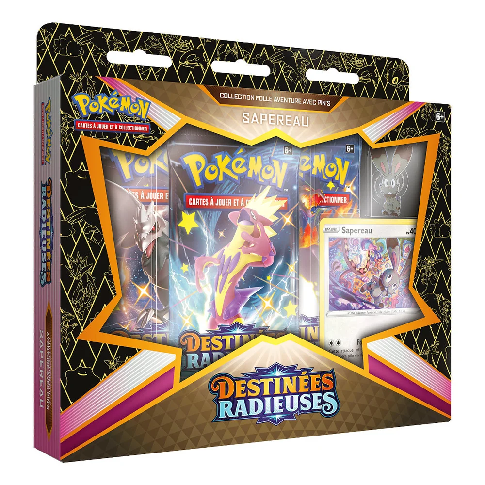 Coffret Pin’s Sapereau [EB4.5] Destinées Radieuses