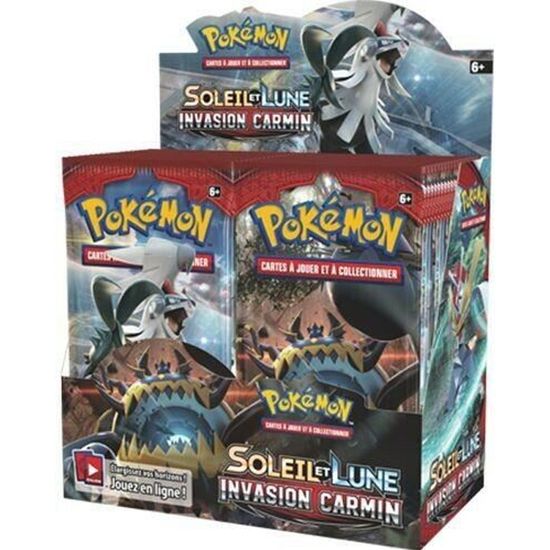 Display 36 Boosters Invasion Carmin [SL04][SMS04]