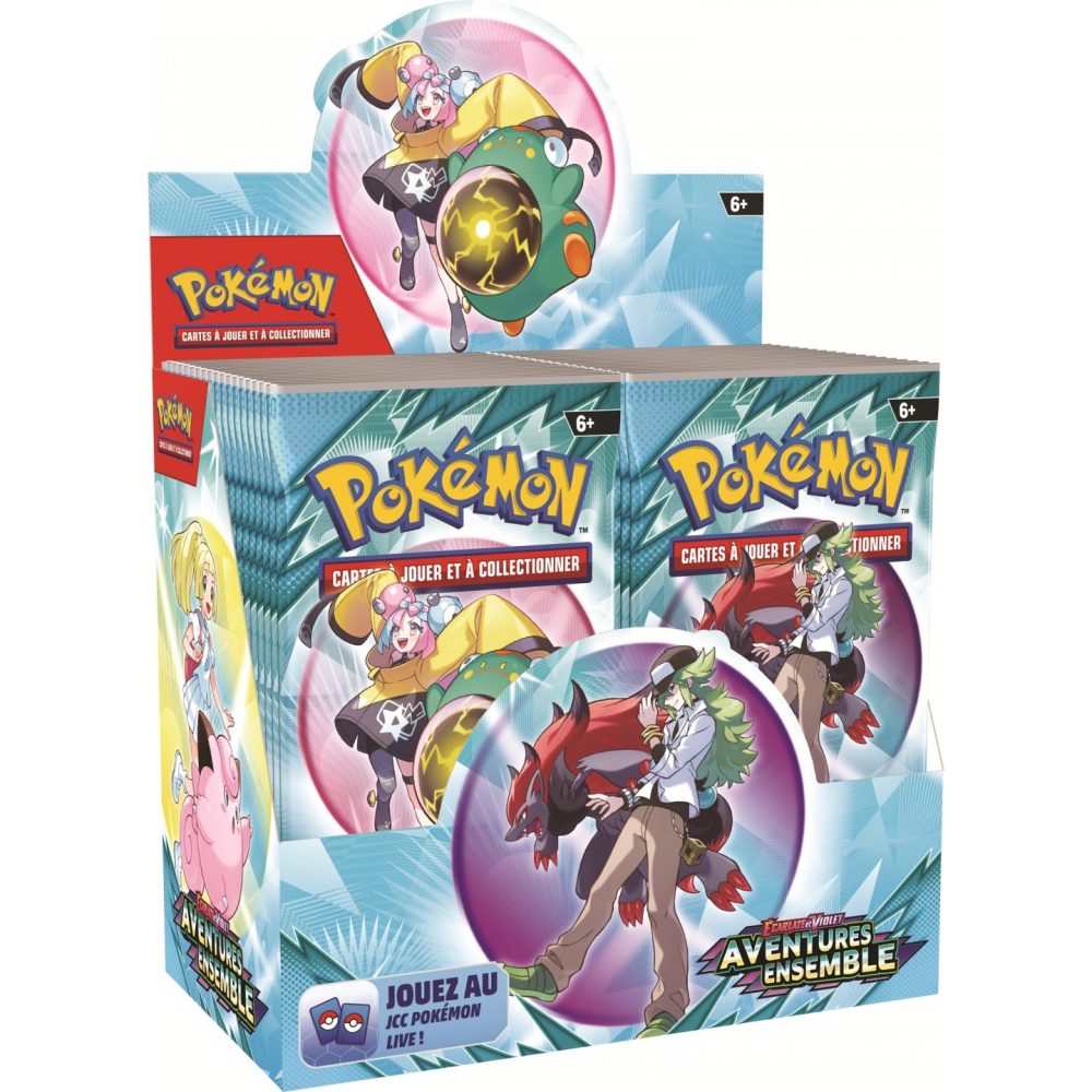 Display 36 Boosters Aventures Ensemble [EV09][SV09]