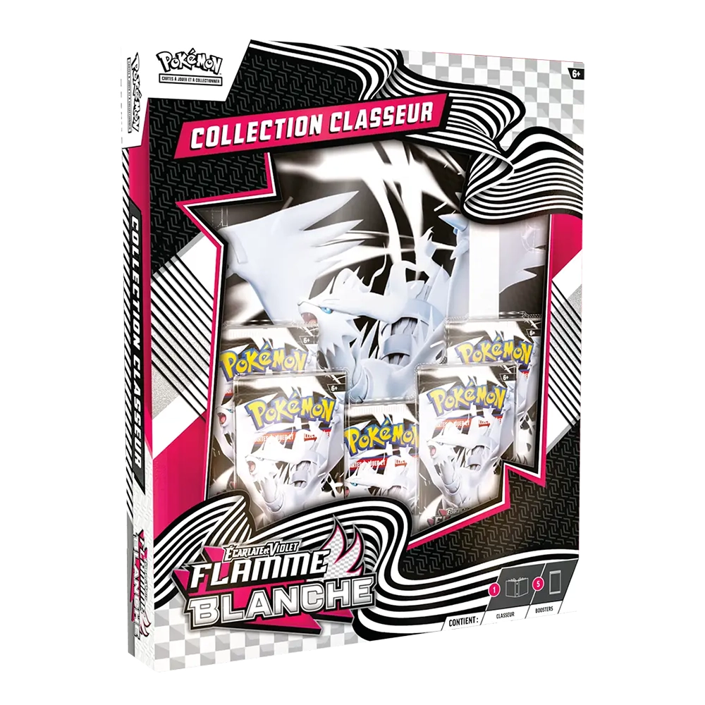 Coffret Classeur Écarlate et Violet Flamme Blanche [EV10.5]