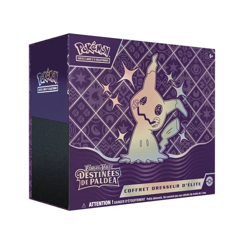ETB/Coffret Dresseur d’Élite EV4.5 : Destinées de Paldea Mimiqui