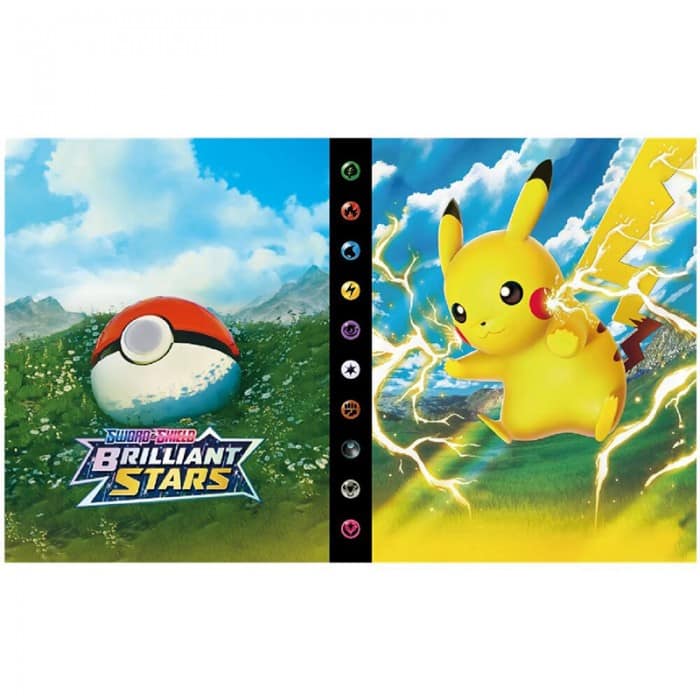 Classeur Pikachu Stars Étincelantes