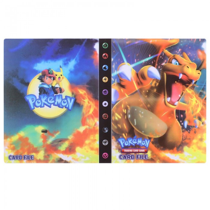 Classeur Pokémon Attaque Dracaufeu