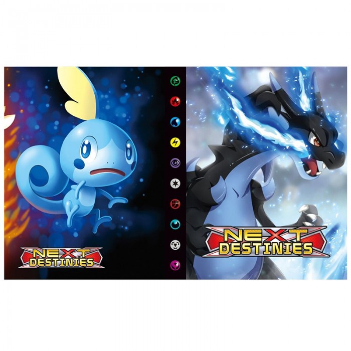 Classeur Pokémon Dracaufeu X Larméléon