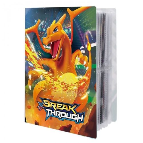 Classeur Pokémon Dracaufeu et Salamèche