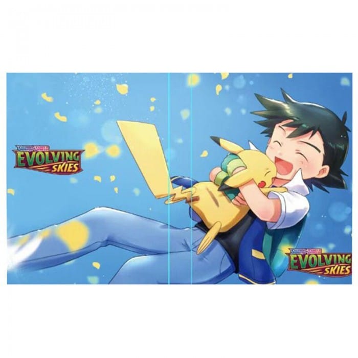 Classeur Pokémon Pikachu et Sacha