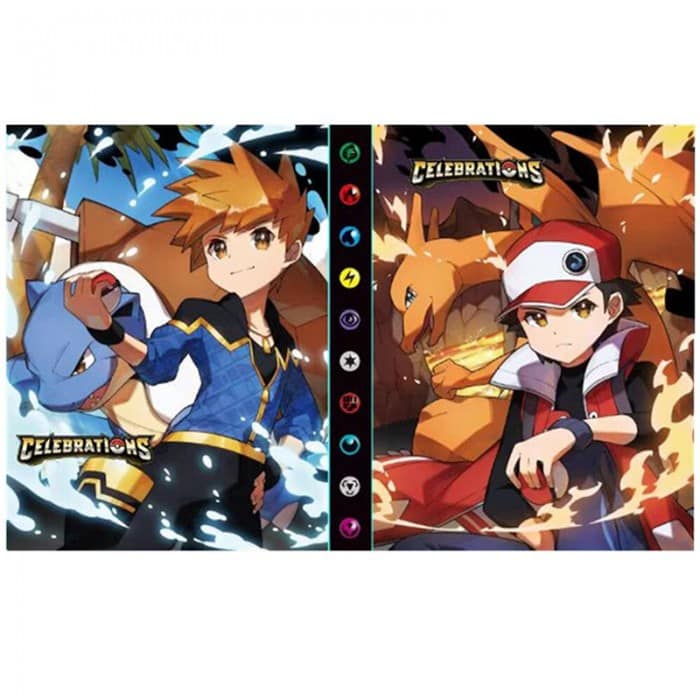 Classeur Pokémon Red et Blue