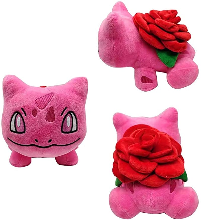 Peluche Bulbizarre Rose – Image 2