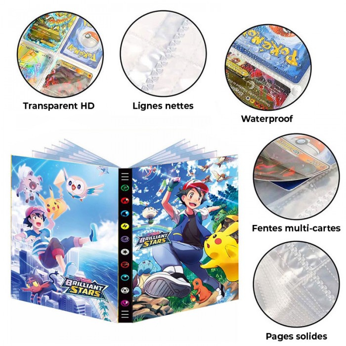 Range Carte Pokémon Sacha et Pikachu – Image 2