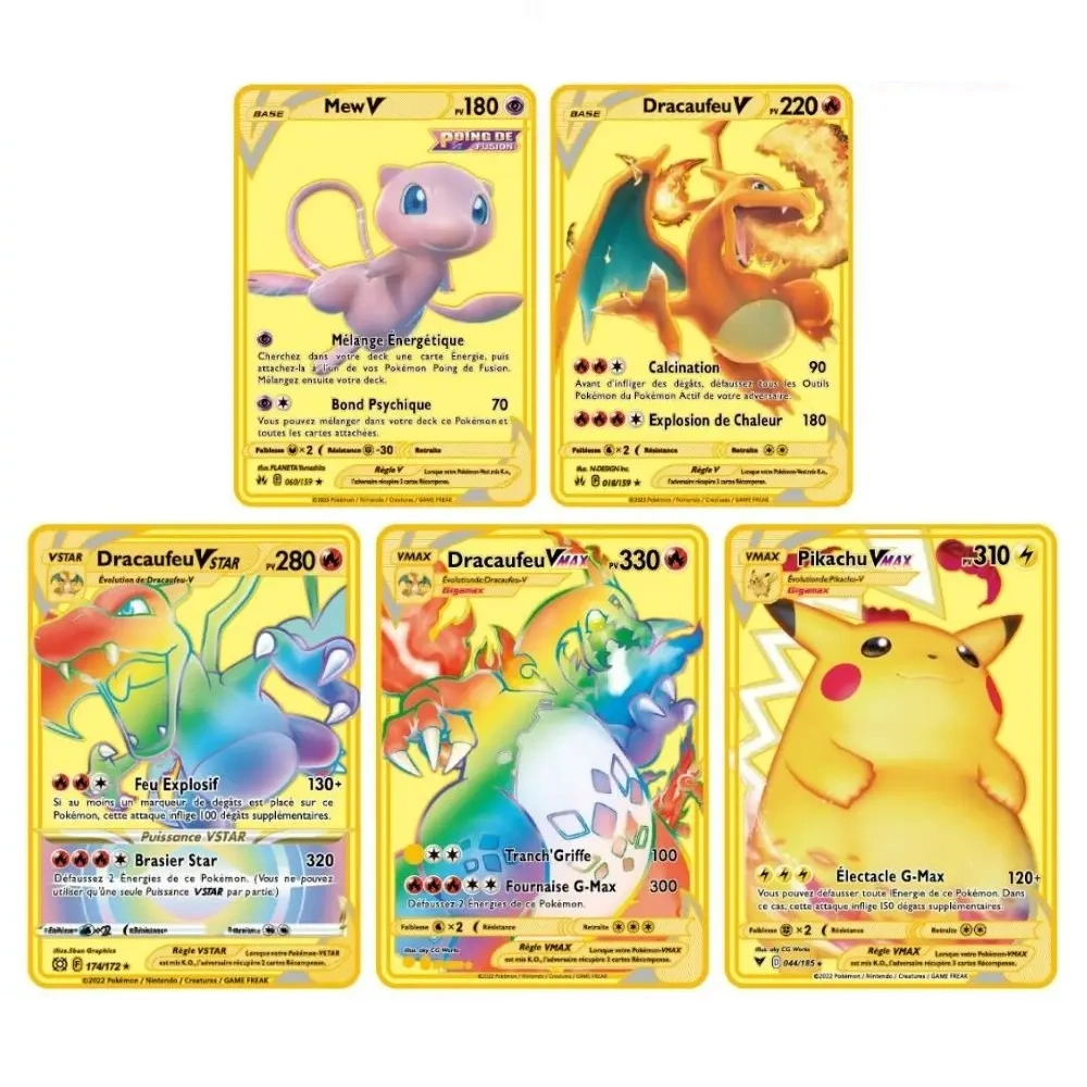 Carte Pokémon Gold Mew V – Image 4