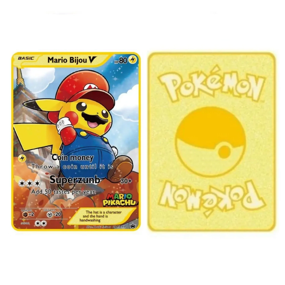 Carte Gold Pika-Mario – Image 2